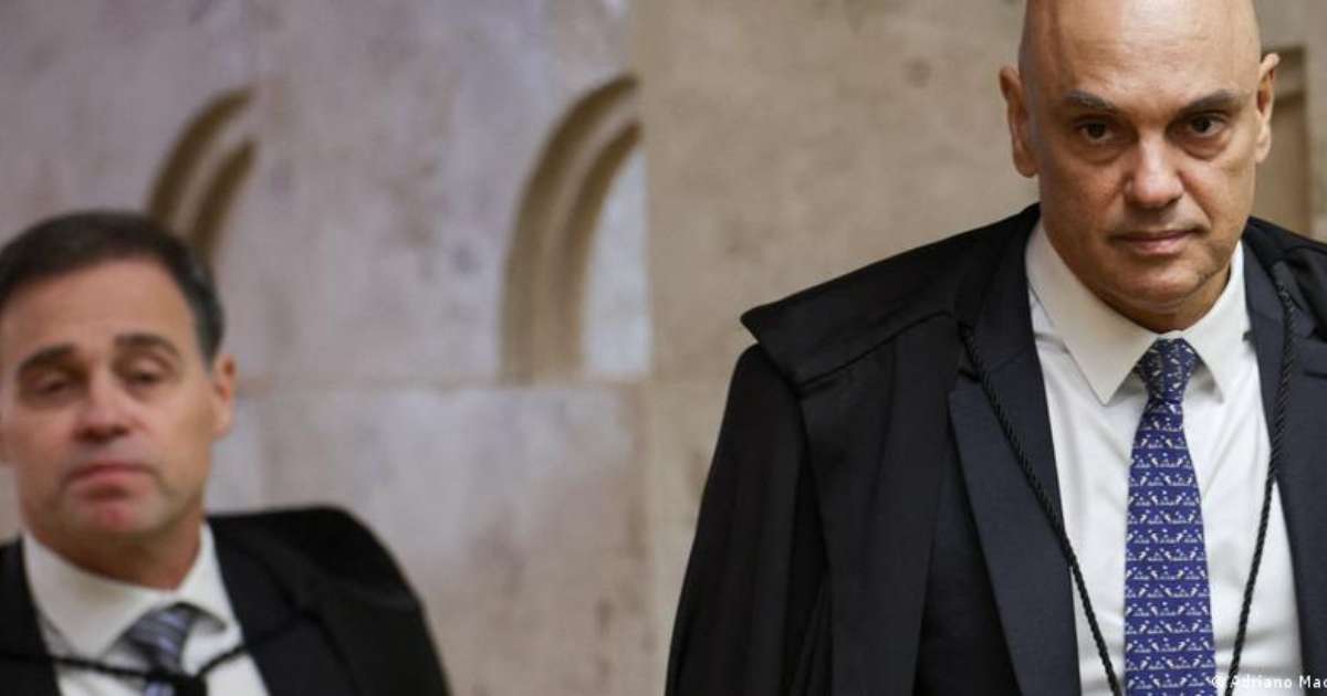 Ministros do Supremo Tribunal Federal em sessão
