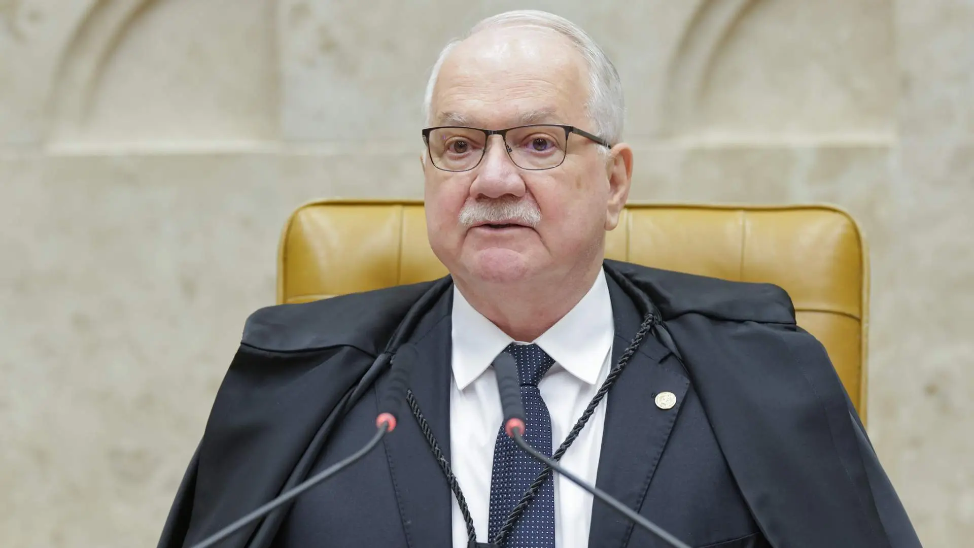 Presidente do STF, ministro Edson Fachin